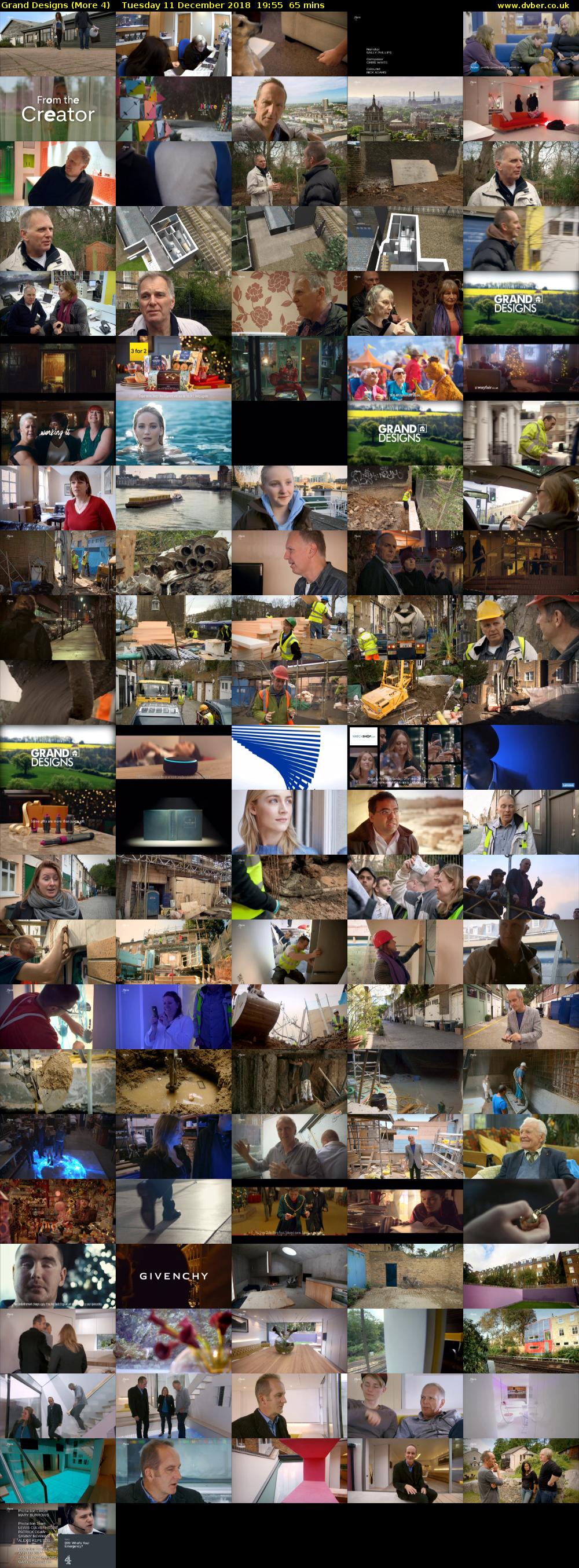 Grand Designs (More 4) Tuesday 11 December 2018 19:55 - 21:00