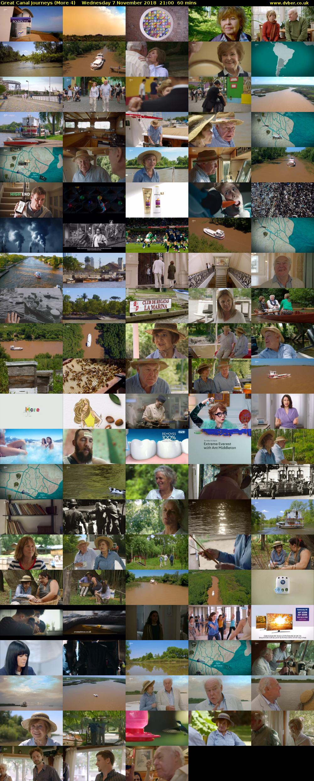 Great Canal Journeys (More 4) Wednesday 7 November 2018 21:00 - 22:00