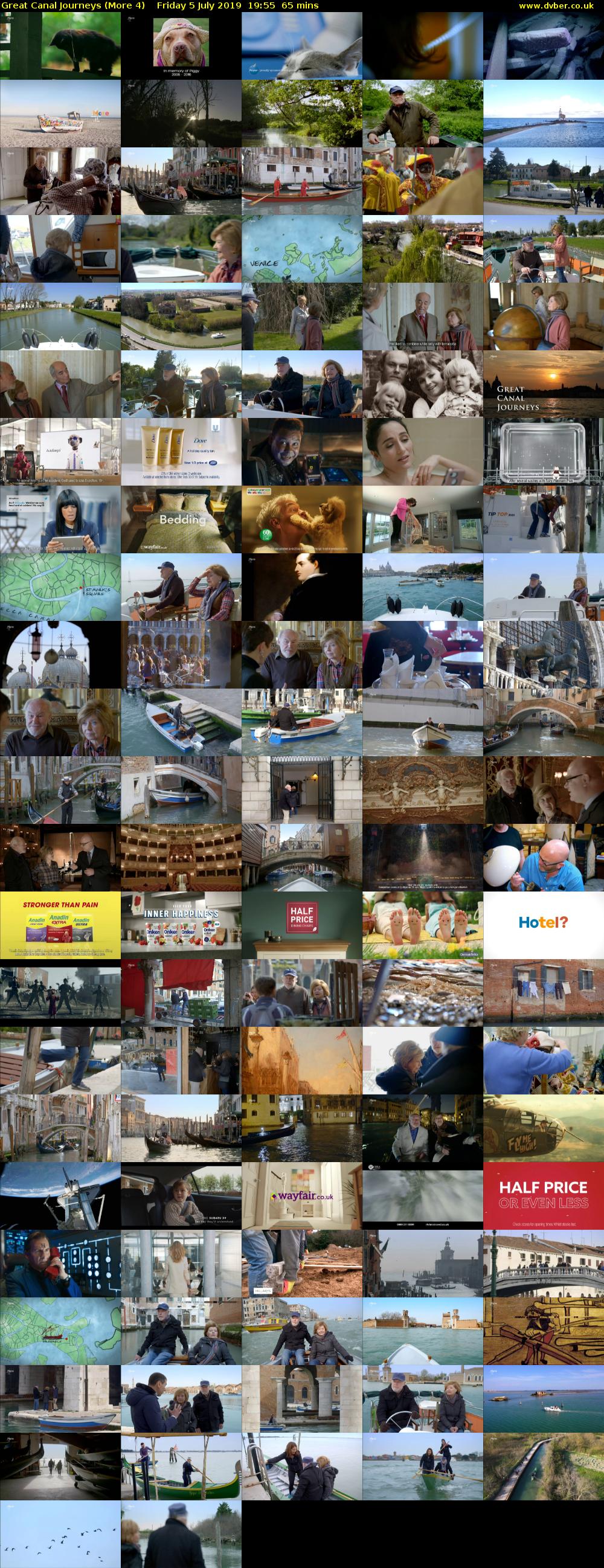 Great Canal Journeys (More 4) Friday 5 July 2019 19:55 - 21:00
