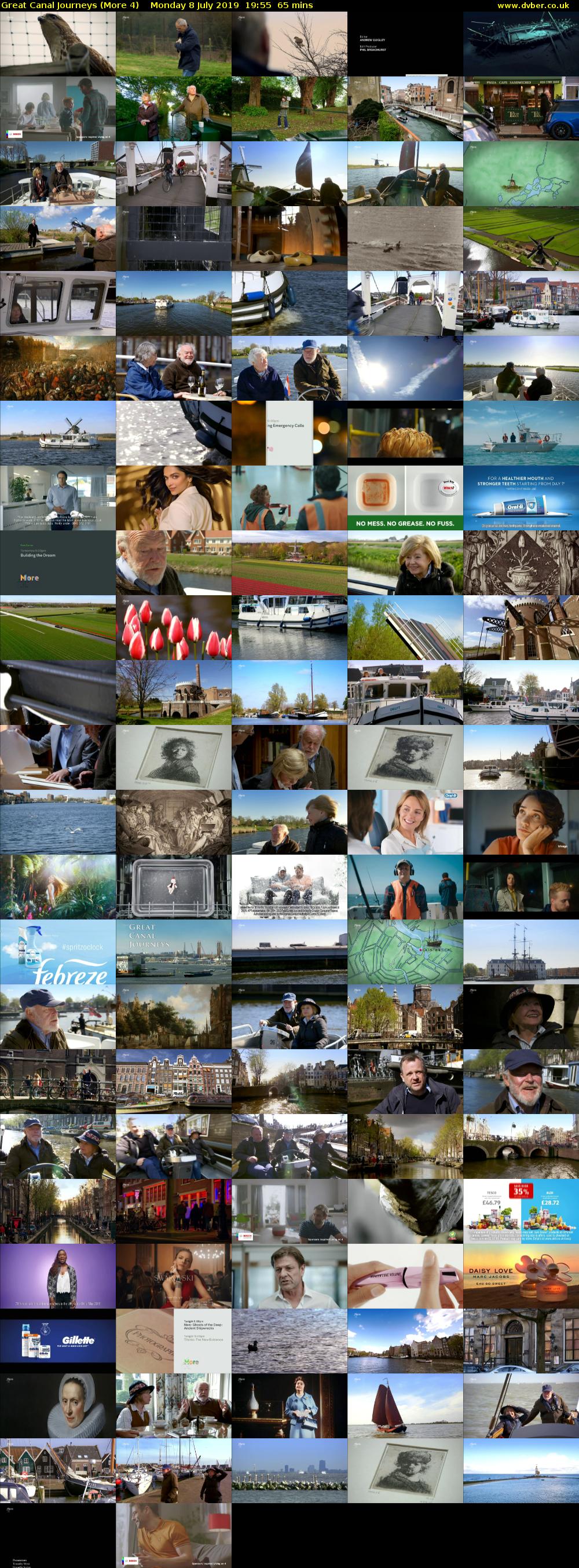 Great Canal Journeys (More 4) Monday 8 July 2019 19:55 - 21:00
