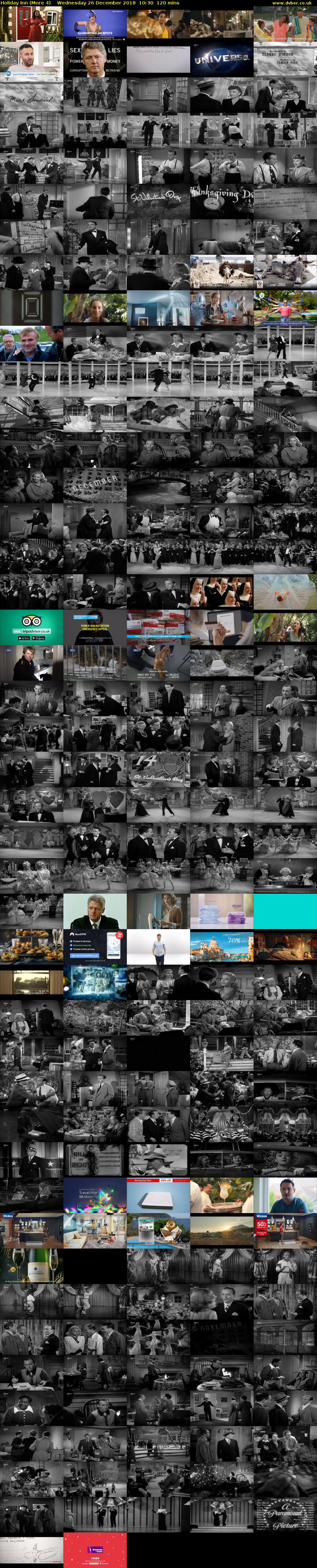 Holiday Inn (More 4) Wednesday 26 December 2018 10:30 - 12:30