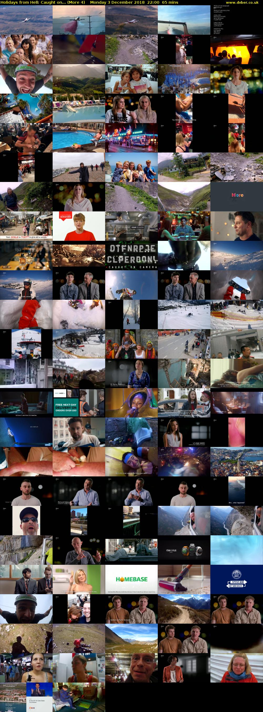 Holidays from Hell: Caught on... (More 4) Monday 3 December 2018 22:00 - 23:05