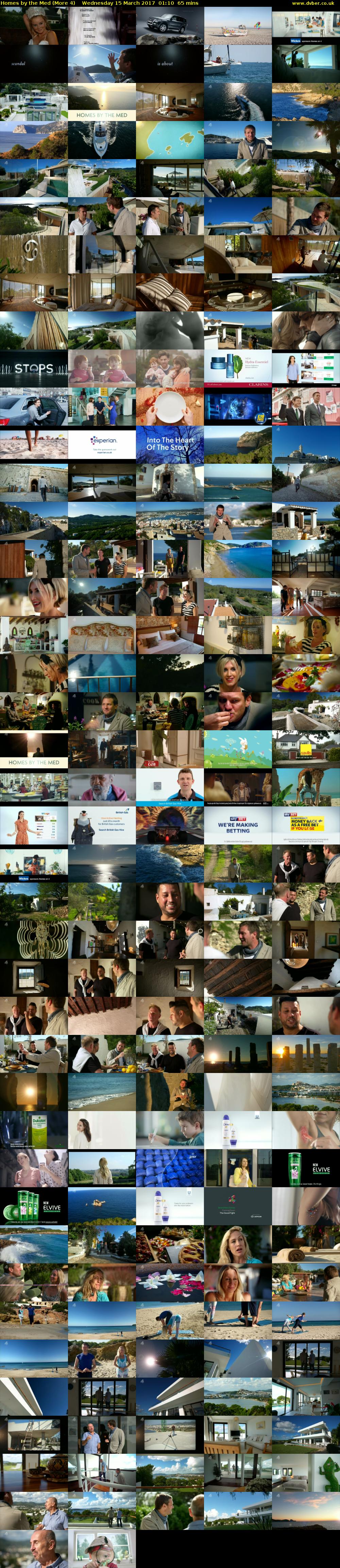 Homes by the Med (More 4) Wednesday 15 March 2017 01:10 - 02:15