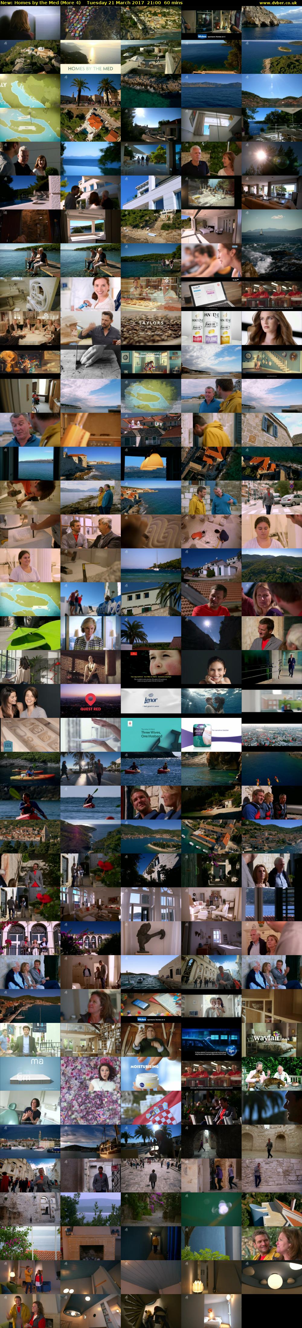 Homes by the Med (More 4) Tuesday 21 March 2017 21:00 - 22:00