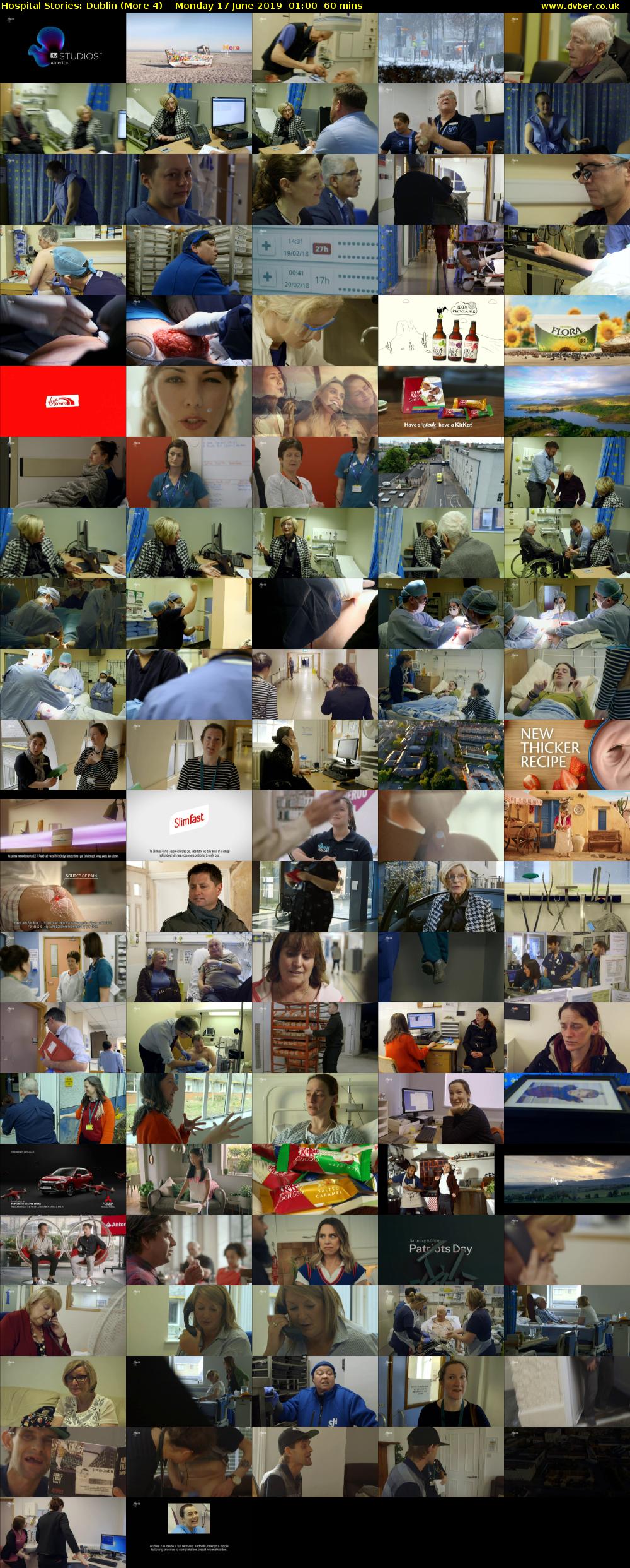 Hospital Stories: Dublin (More 4) Monday 17 June 2019 01:00 - 02:00