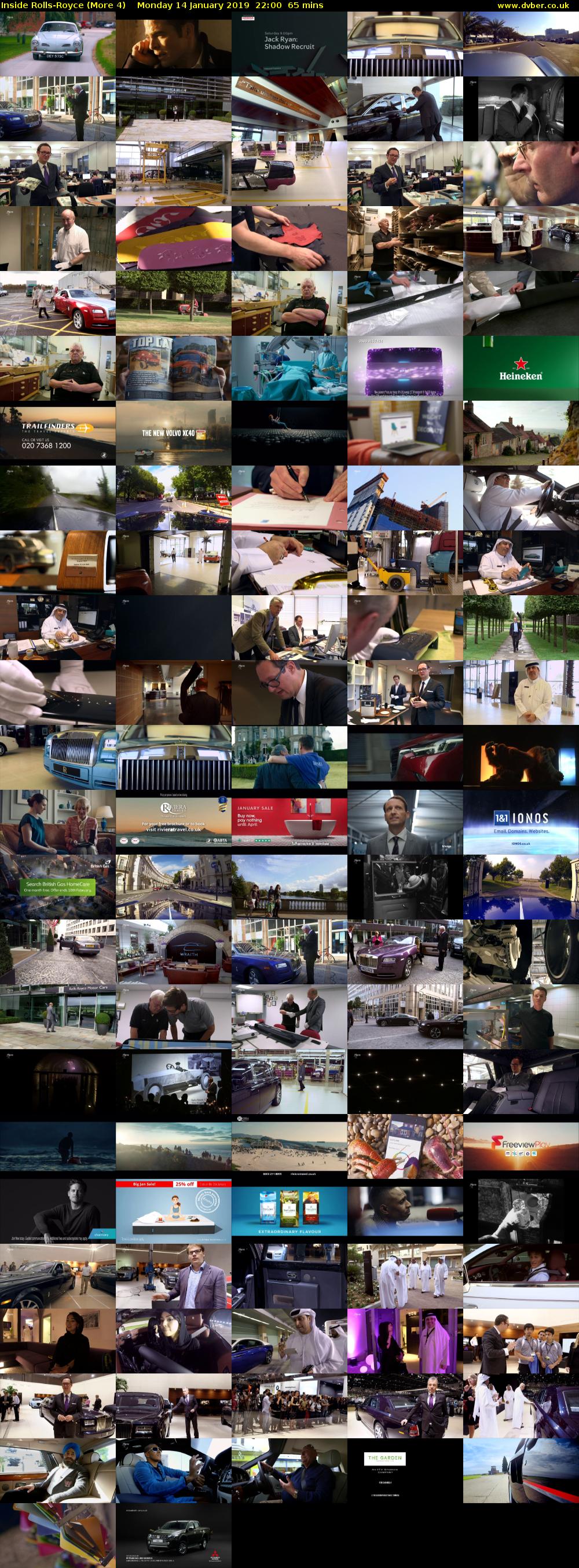 Inside Rolls-Royce (More 4) Monday 14 January 2019 22:00 - 23:05