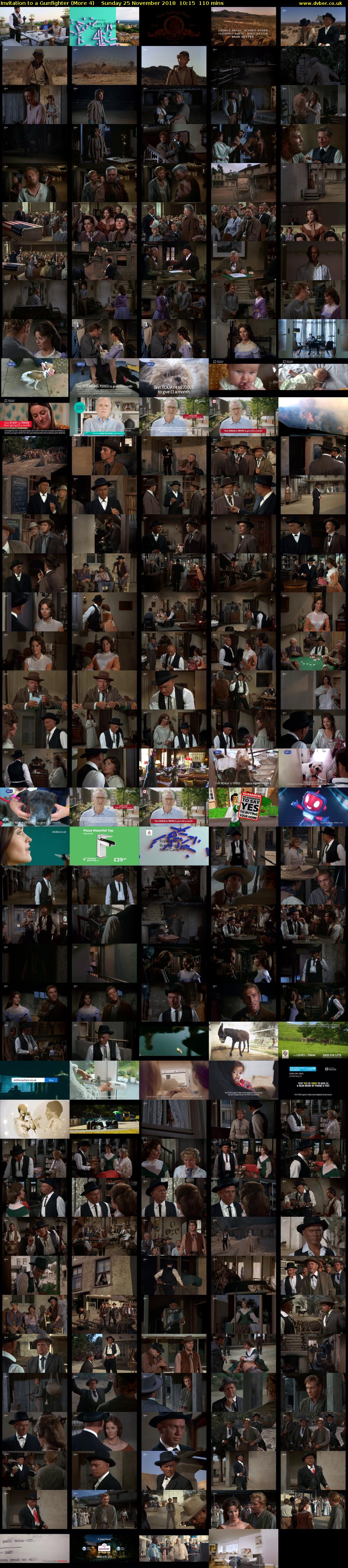 Invitation to a Gunfighter (More 4) Sunday 25 November 2018 10:15 - 12:05