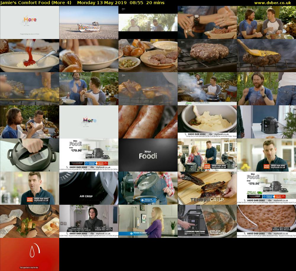 Jamie's Comfort Food (More 4) Monday 13 May 2019 08:55 - 09:15