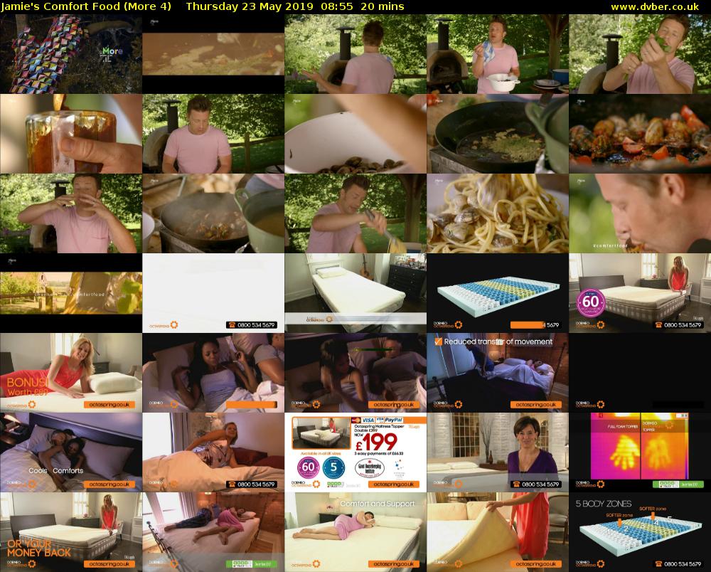 Jamie's Comfort Food (More 4) Thursday 23 May 2019 08:55 - 09:15