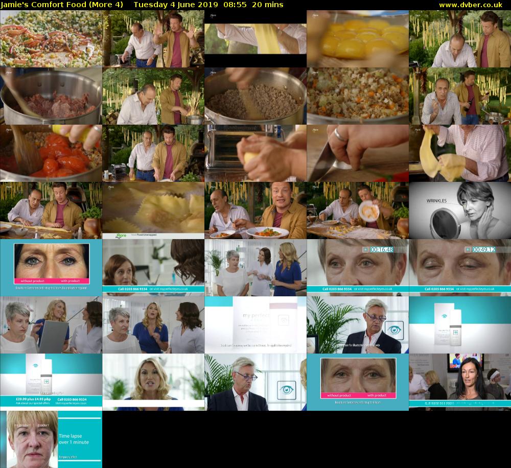 Jamie's Comfort Food (More 4) Tuesday 4 June 2019 08:55 - 09:15