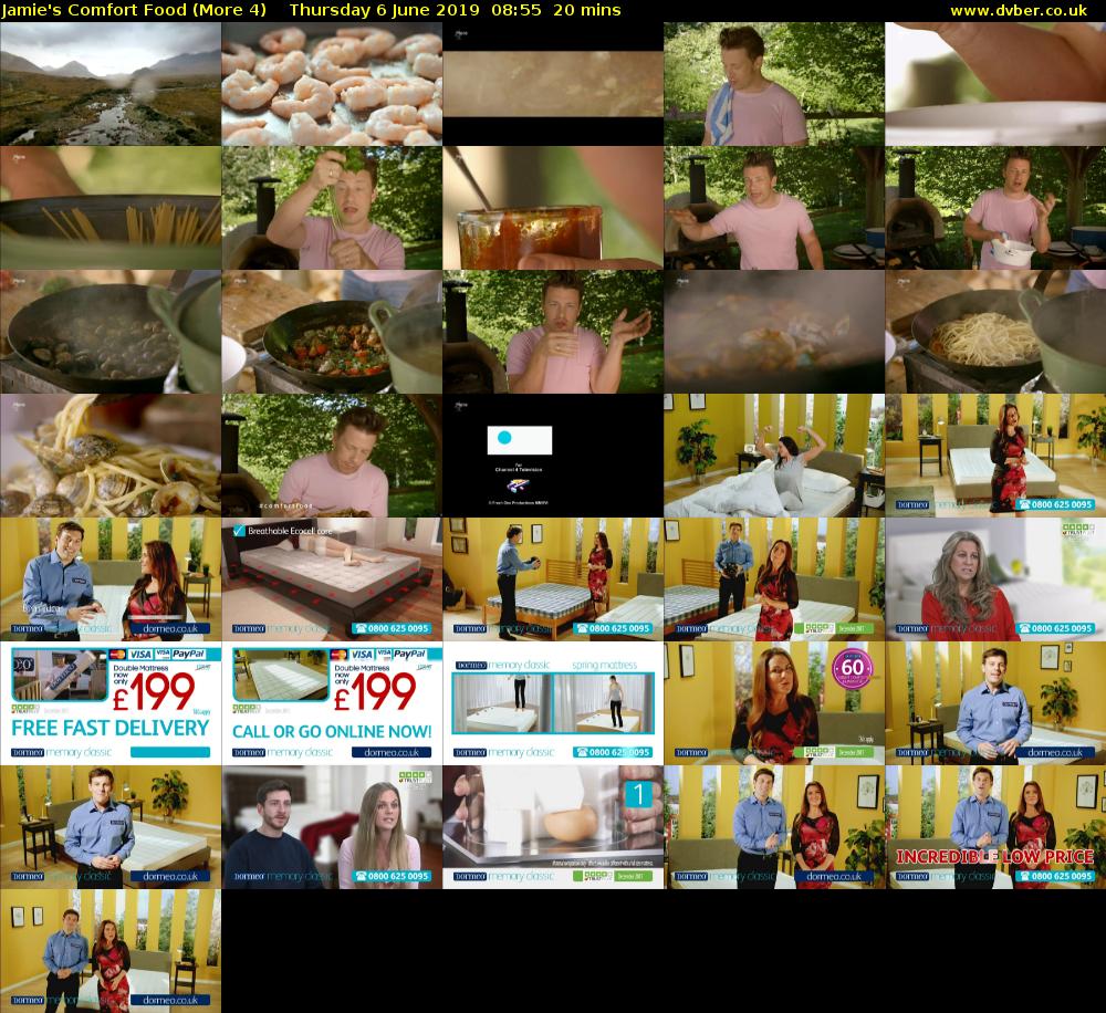 Jamie's Comfort Food (More 4) Thursday 6 June 2019 08:55 - 09:15