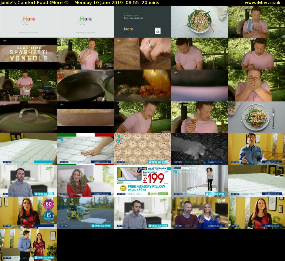Jamie's Comfort Food (More 4) Monday 10 June 2019 08:55 - 09:15