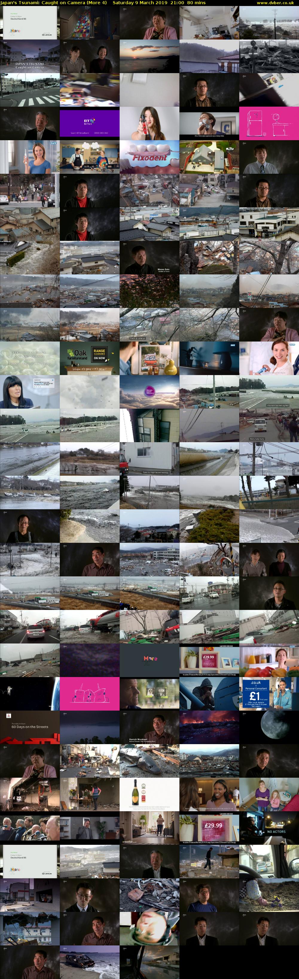 Japan's Tsunami: Caught on Camera (More 4) Saturday 9 March 2019 21:00 - 22:20