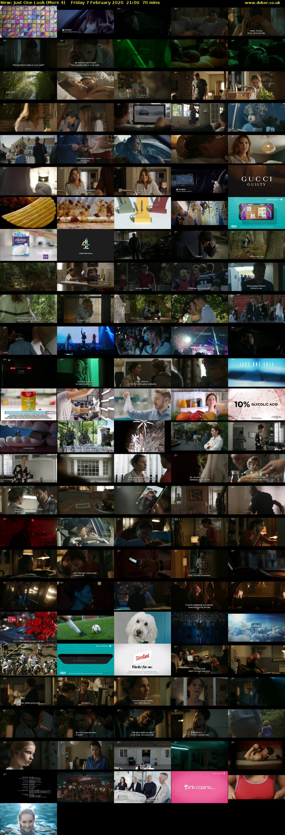 Just One Look (More 4) Friday 7 February 2020 21:00 - 22:10