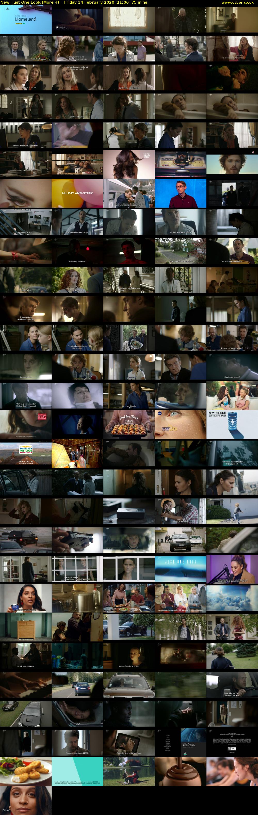 Just One Look (More 4) Friday 14 February 2020 21:00 - 22:15