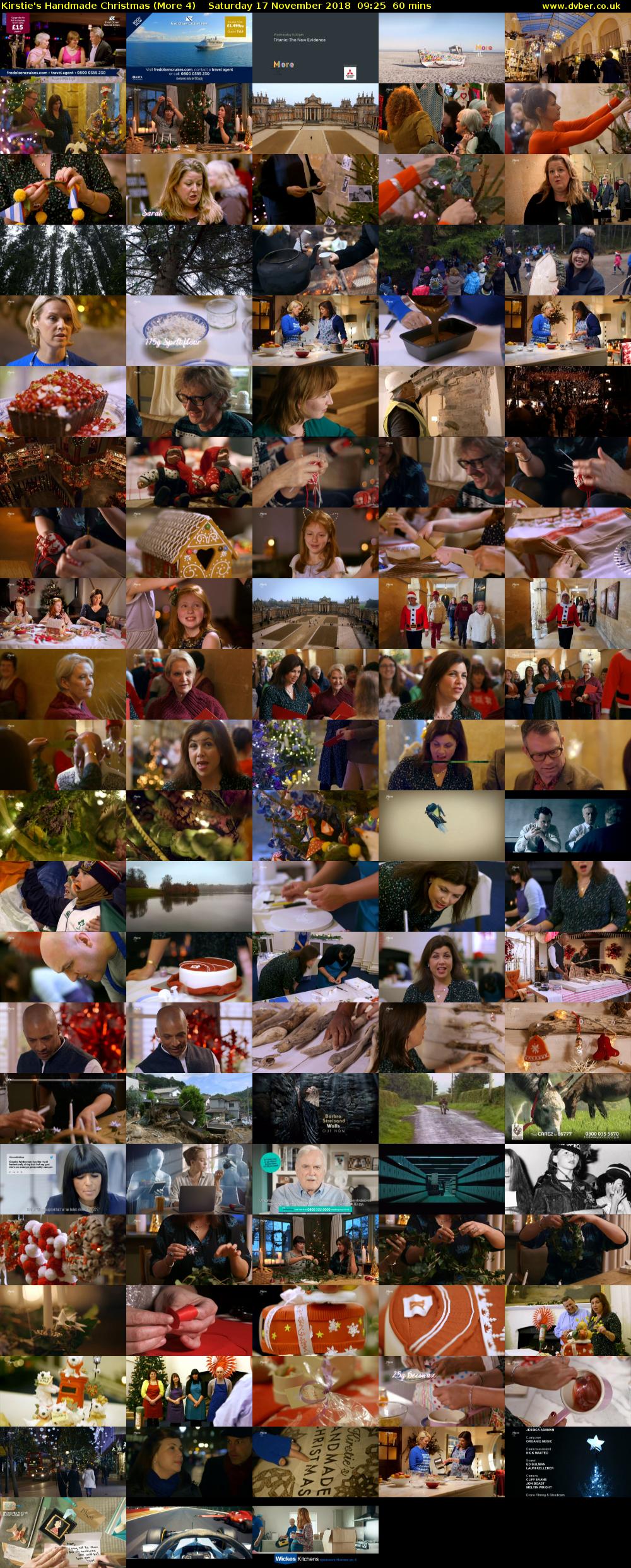 Kirstie's Handmade Christmas (More 4) Saturday 17 November 2018 09:25 - 10:25