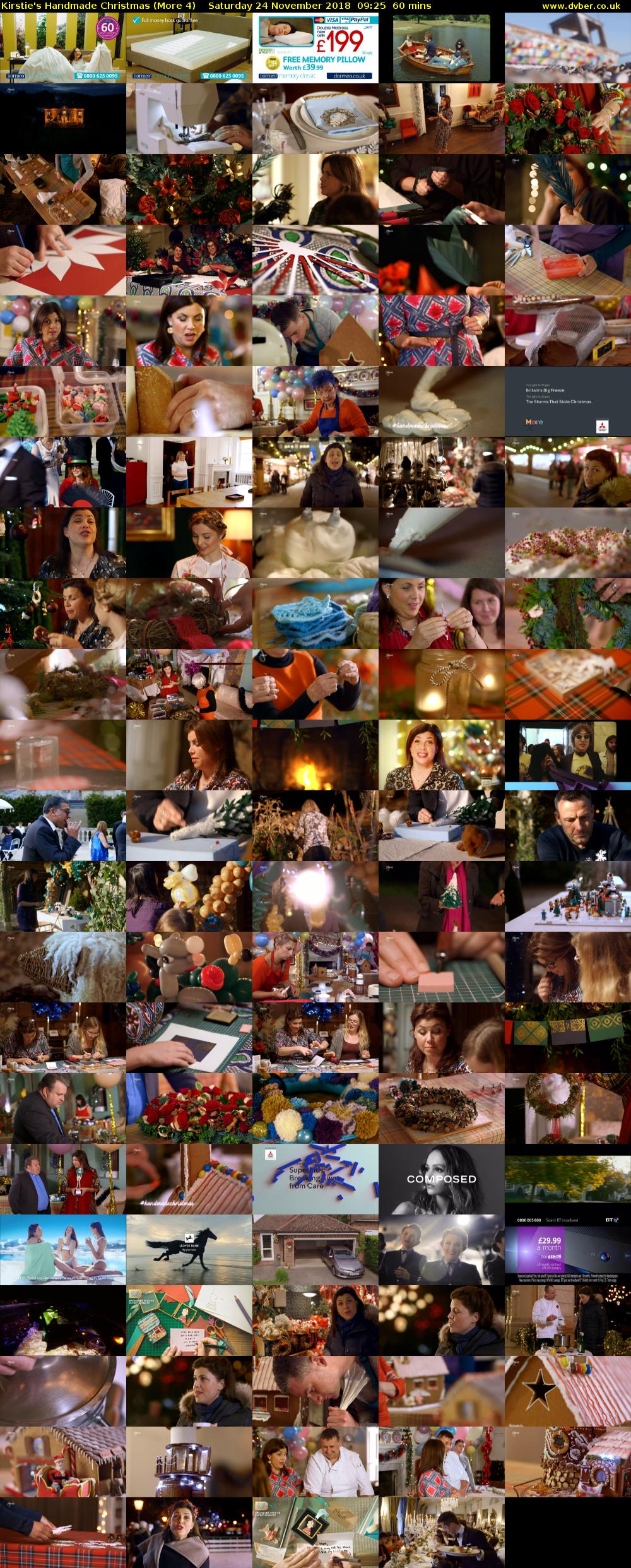 Kirstie's Handmade Christmas (More 4) Saturday 24 November 2018 09:25 - 10:25