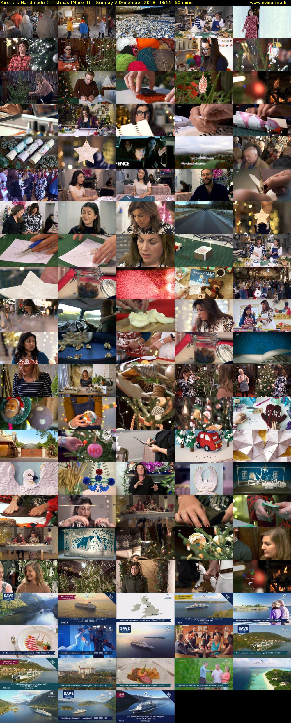 Kirstie's Handmade Christmas (More 4) Sunday 2 December 2018 08:55 - 09:55