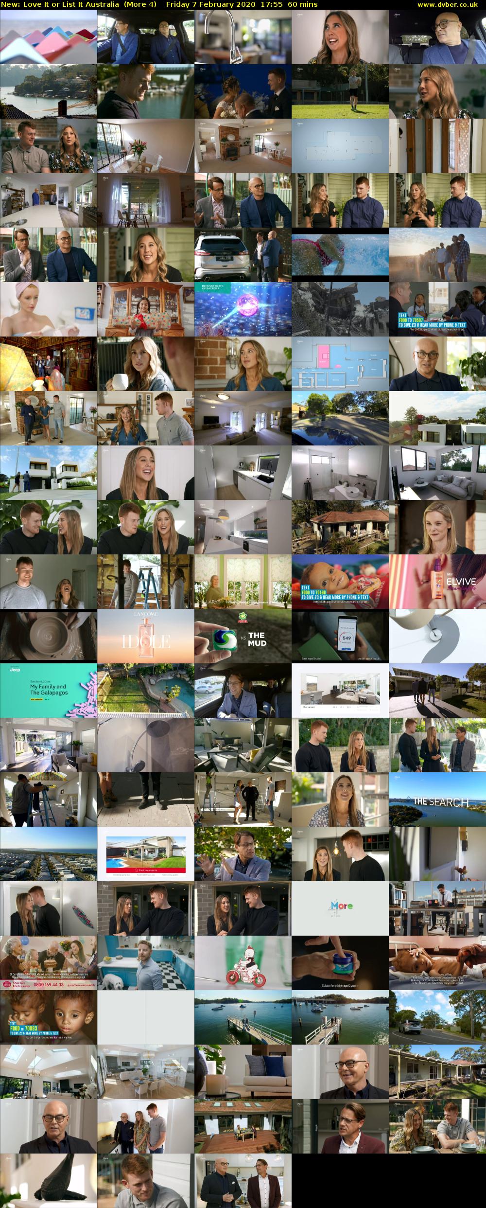 Love It or List It Australia (More 4) Friday 7 February 2020 17:55 - 18:55