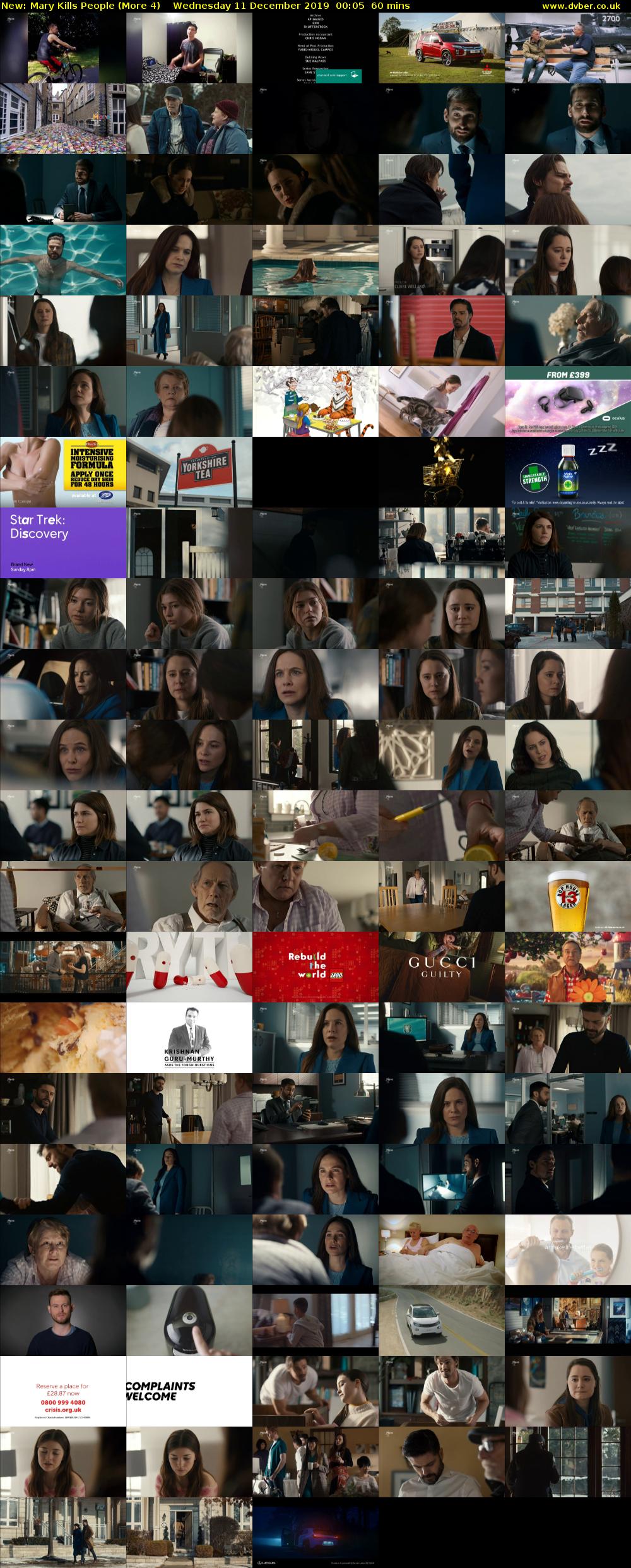 Mary Kills People (More 4) Wednesday 11 December 2019 00:05 - 01:05