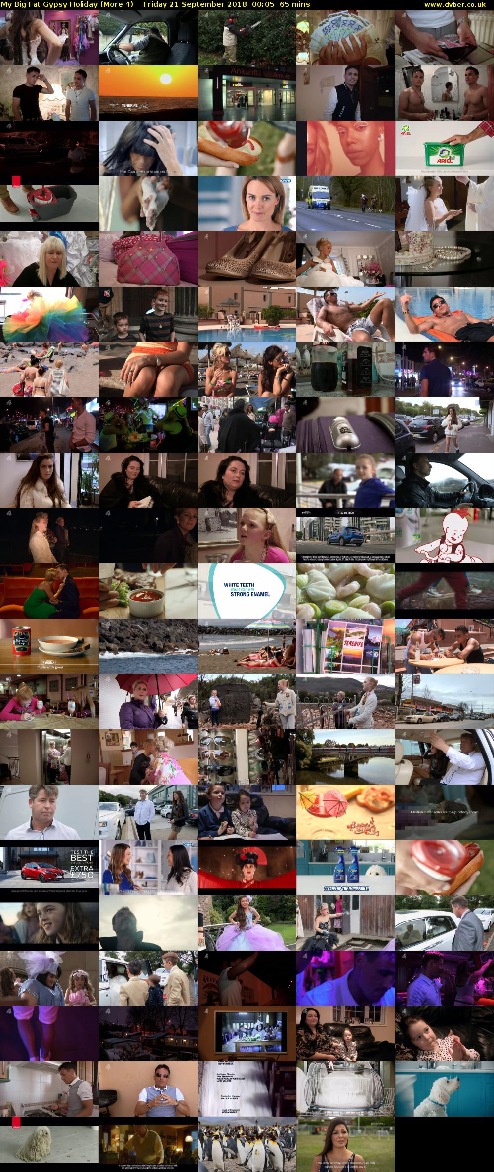 My Big Fat Gypsy Holiday (More 4) Friday 21 September 2018 00:05 - 01:10