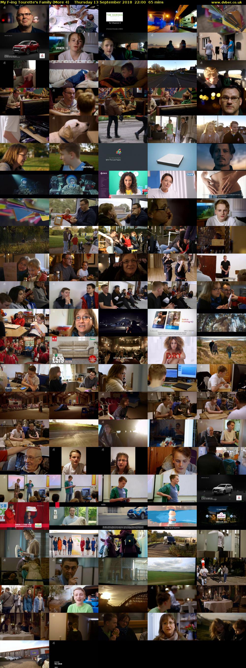 My F-ing Tourette's Family (More 4) Thursday 13 September 2018 22:00 - 23:05