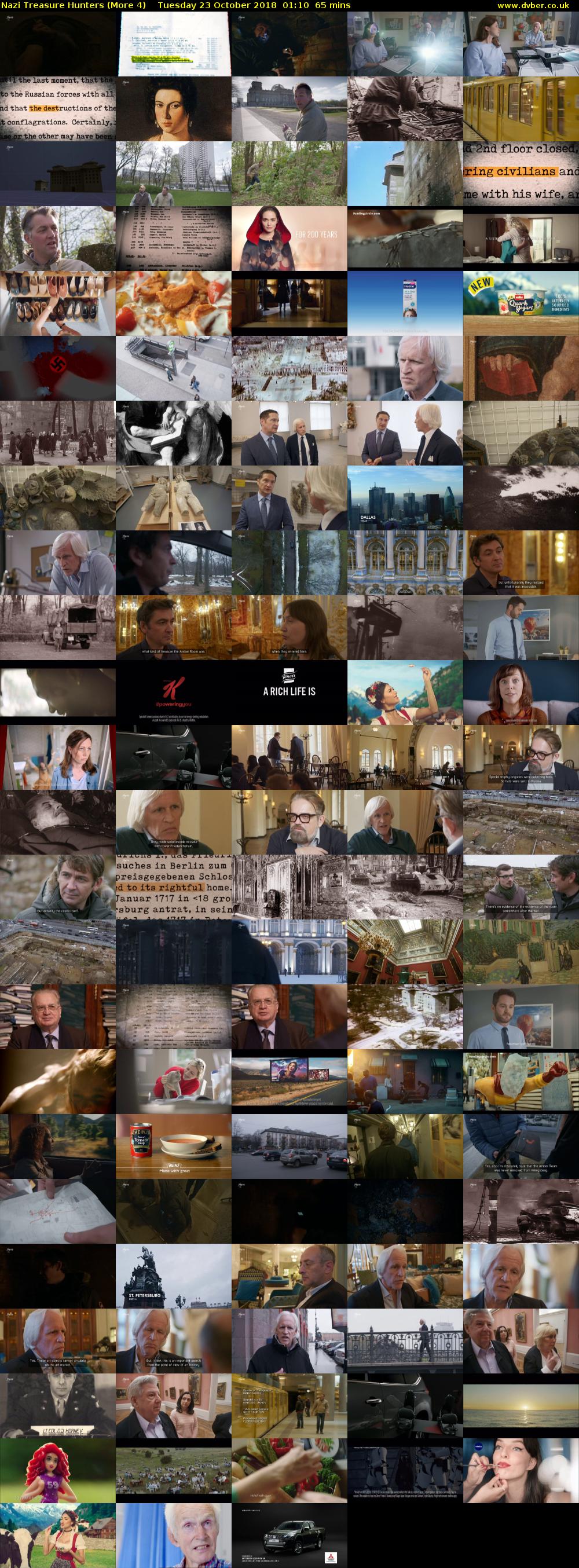 Nazi Treasure Hunters (More 4) Tuesday 23 October 2018 01:10 - 02:15