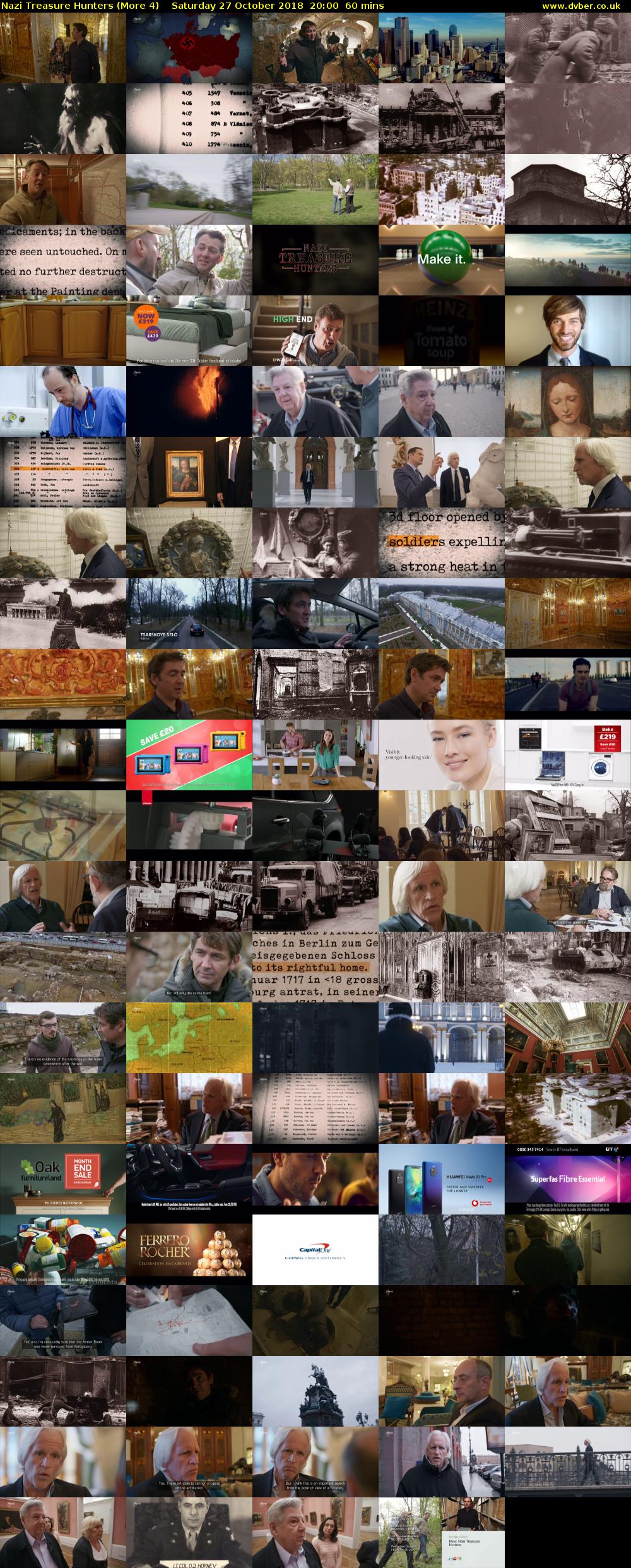 Nazi Treasure Hunters (More 4) Saturday 27 October 2018 20:00 - 21:00