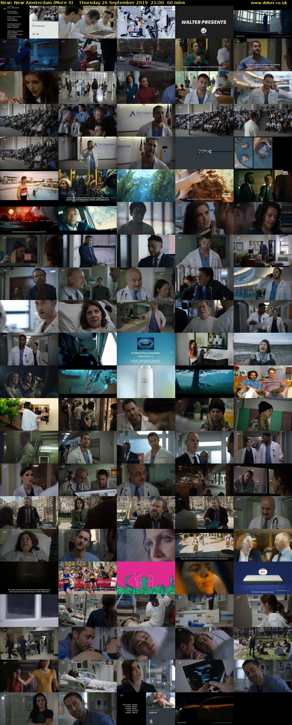 New Amsterdam (More 4) Thursday 26 September 2019 21:00 - 22:00