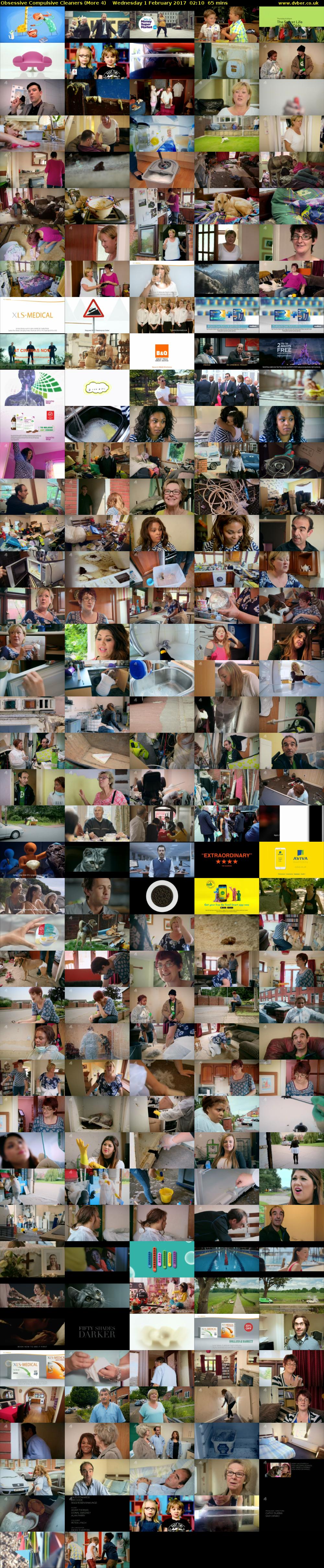 Obsessive Compulsive Cleaners (More 4) Wednesday 1 February 2017 02:10 - 03:15