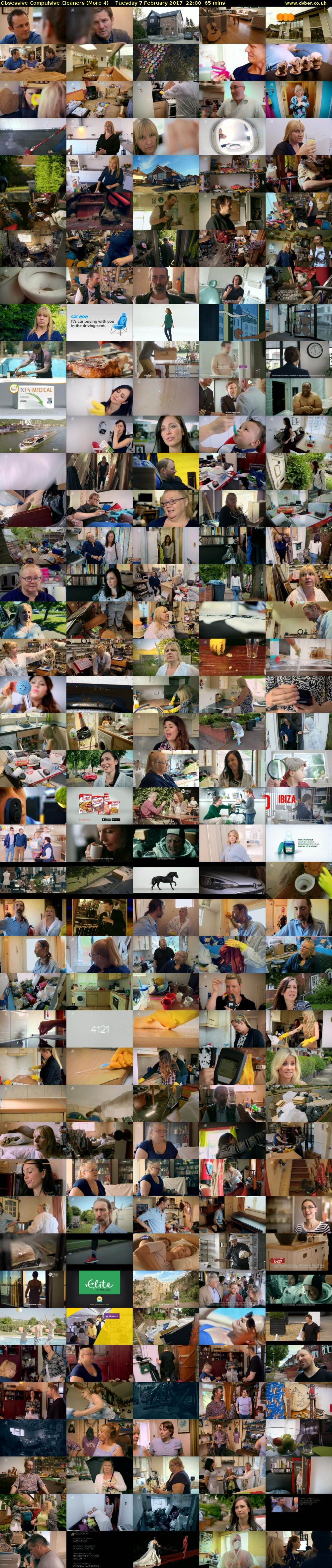 Obsessive Compulsive Cleaners (More 4) Tuesday 7 February 2017 22:00 - 23:05