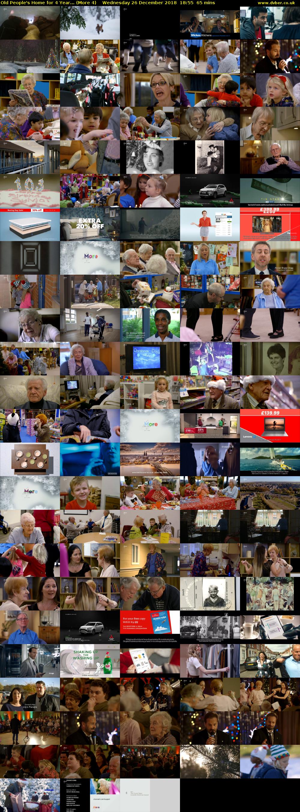 Old People's Home for 4 Year... (More 4) Wednesday 26 December 2018 18:55 - 20:00