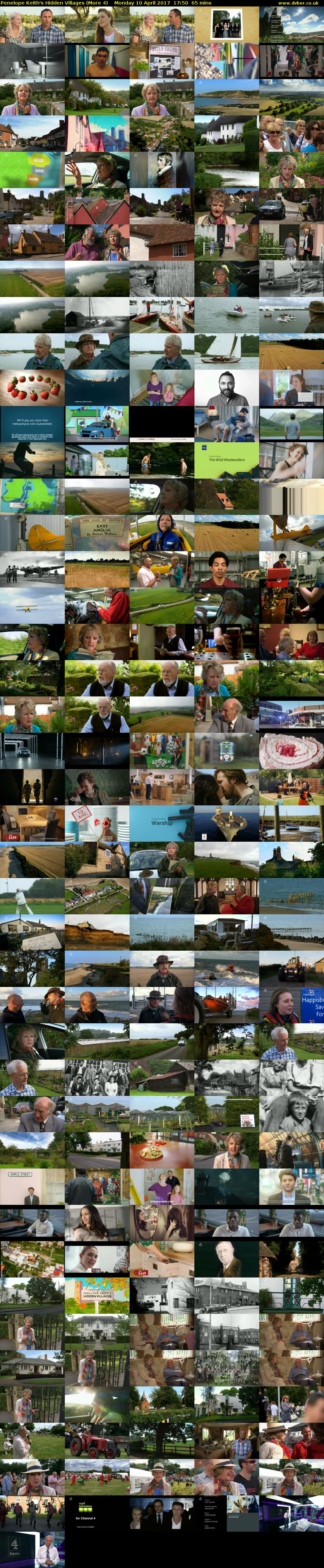 Penelope Keith's Hidden Villages (More 4) Monday 10 April 2017 17:50 - 18:55