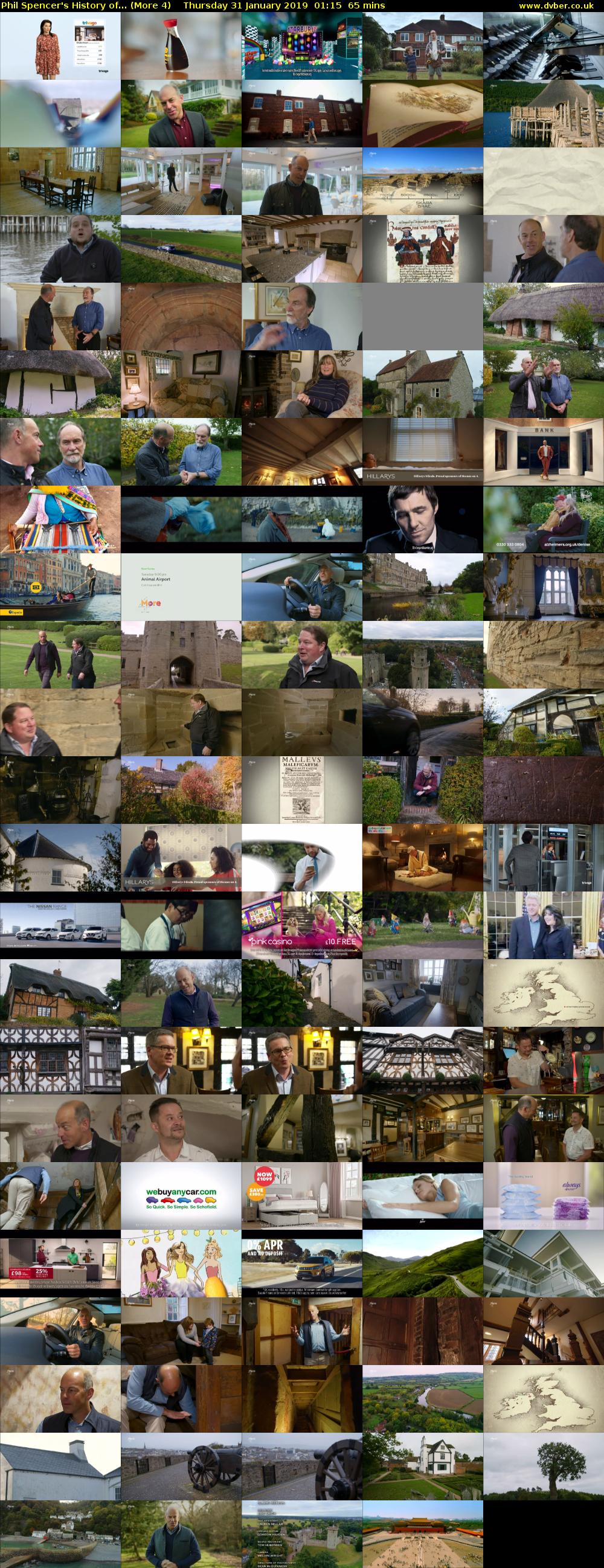 Phil Spencer's History of... (More 4) Thursday 31 January 2019 01:15 - 02:20