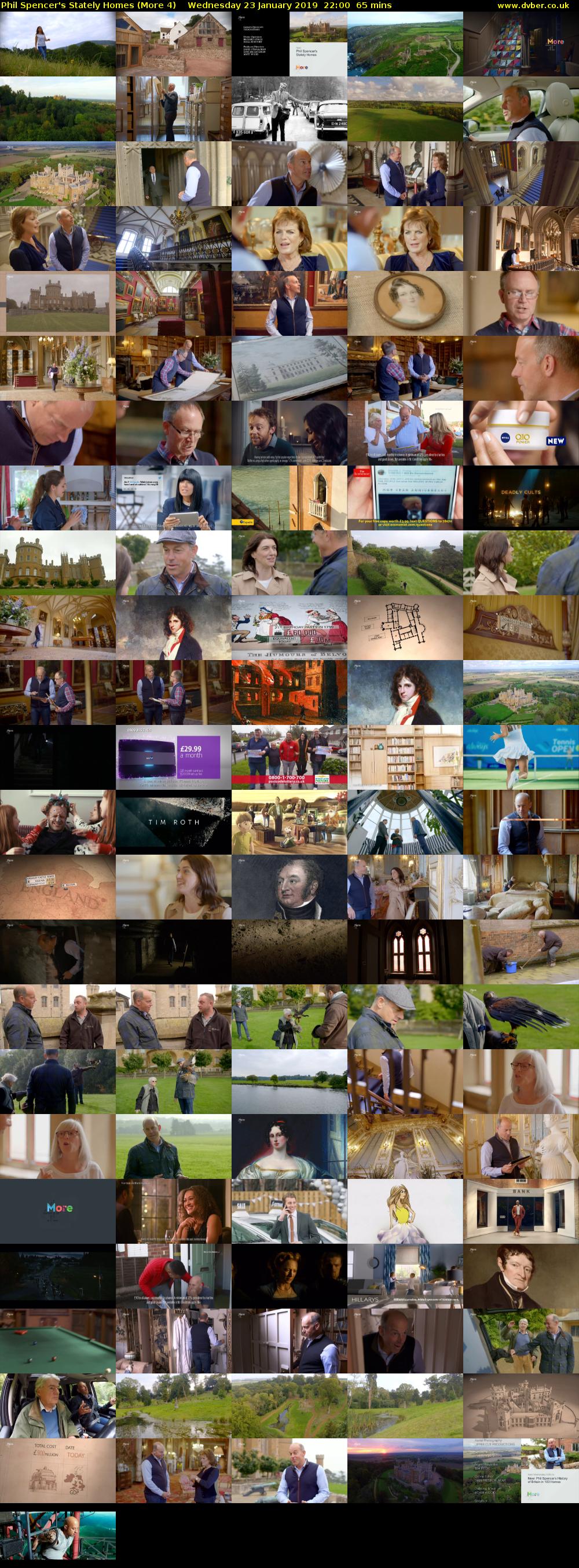 Phil Spencer's Stately Homes (More 4) Wednesday 23 January 2019 22:00 - 23:05