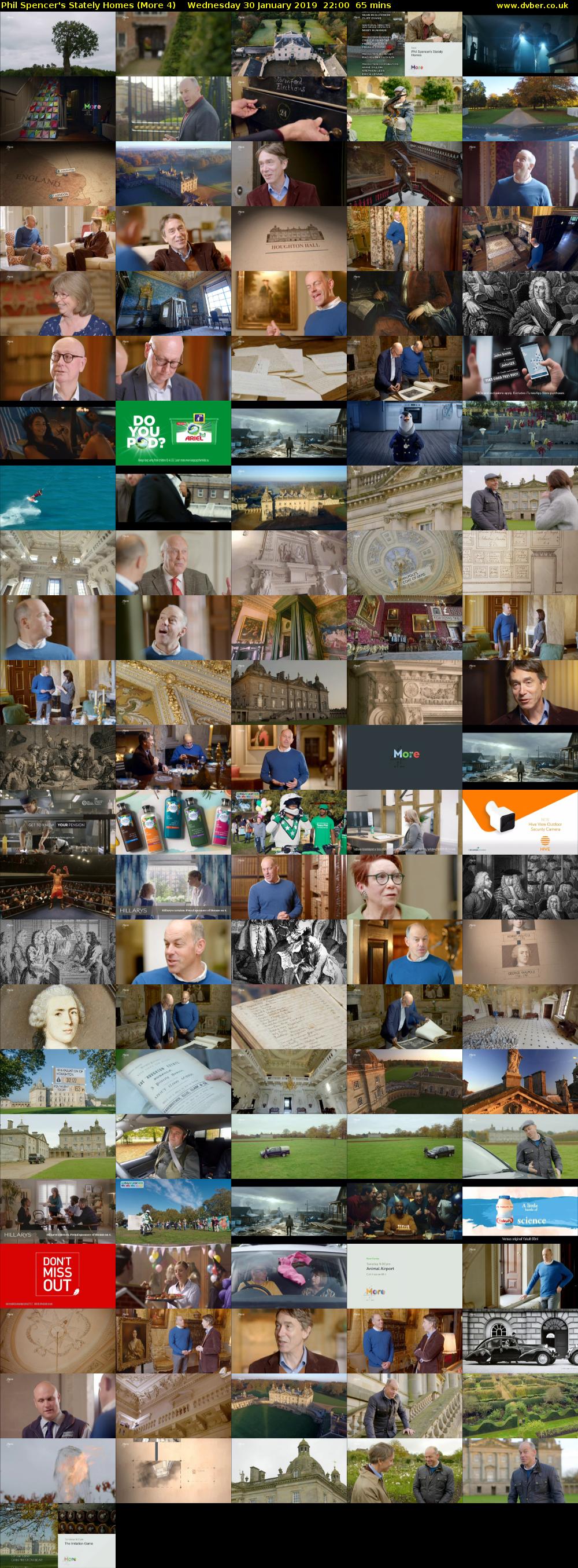 Phil Spencer's Stately Homes (More 4) Wednesday 30 January 2019 22:00 - 23:05