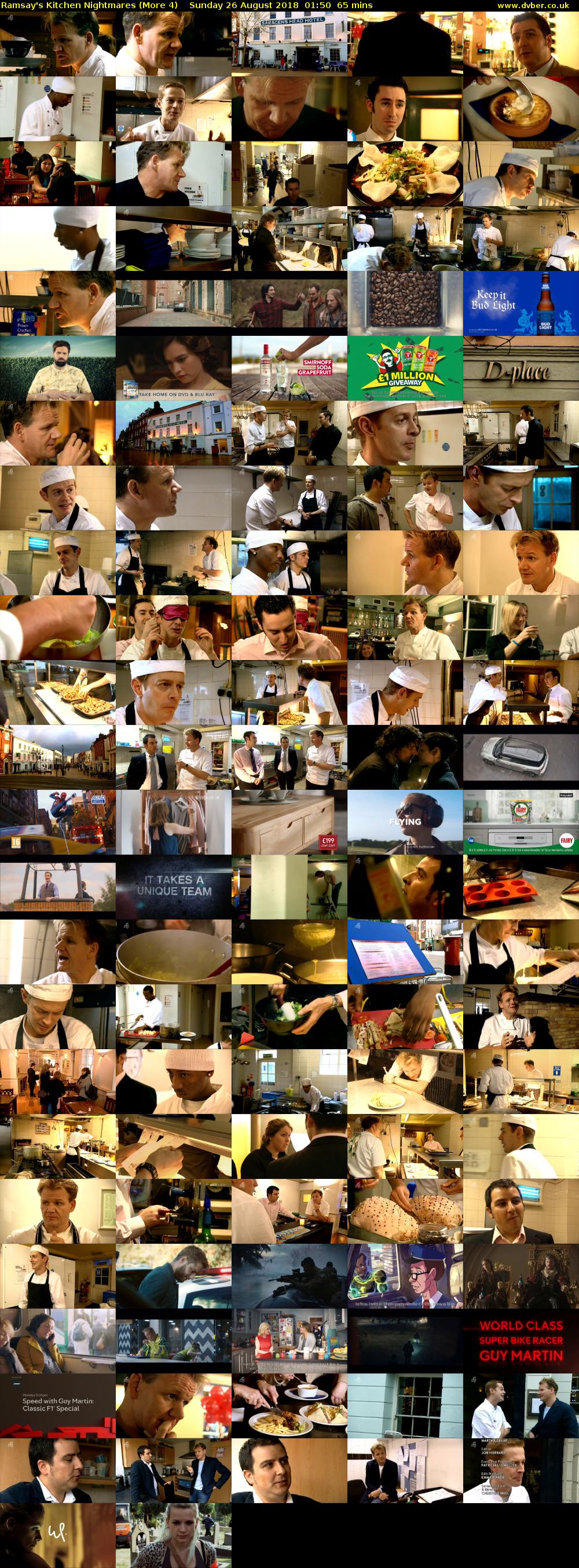 Ramsay's Kitchen Nightmares (More 4) Sunday 26 August 2018 01:50 - 02:55