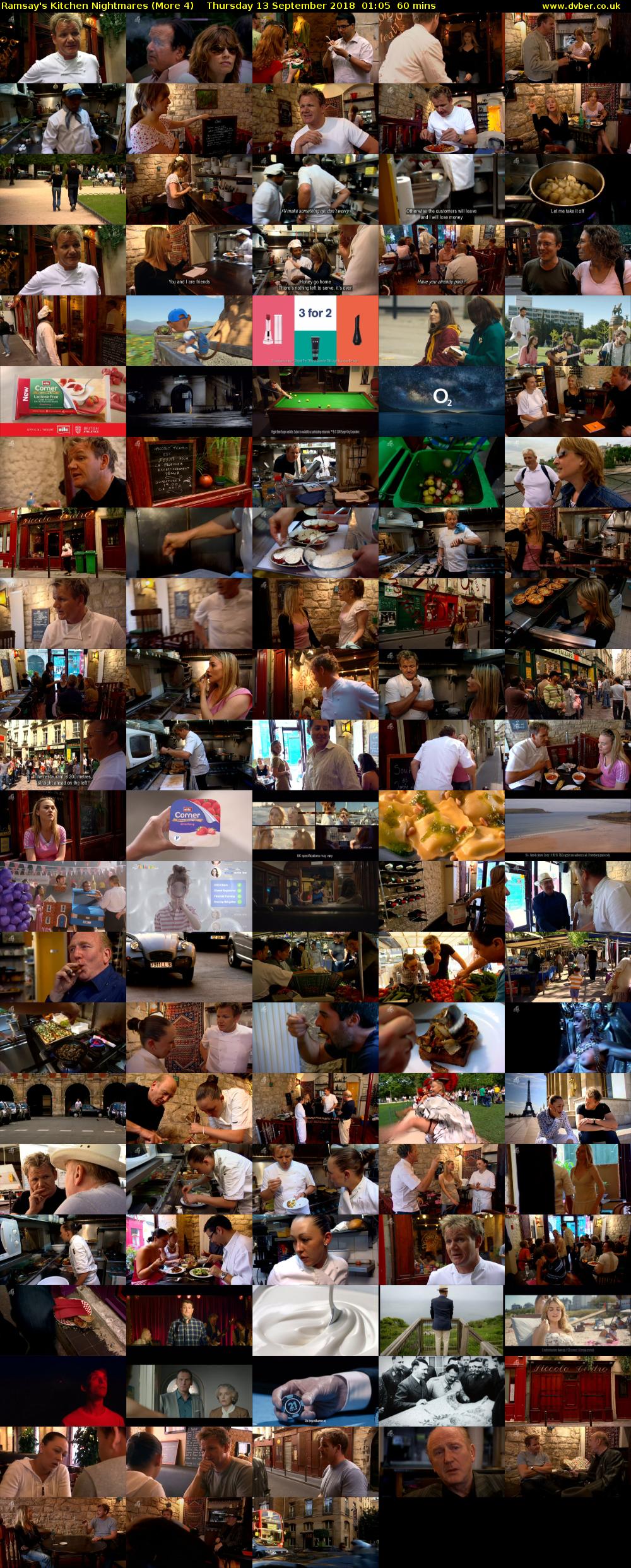Ramsay's Kitchen Nightmares (More 4) Thursday 13 September 2018 01:05 - 02:05
