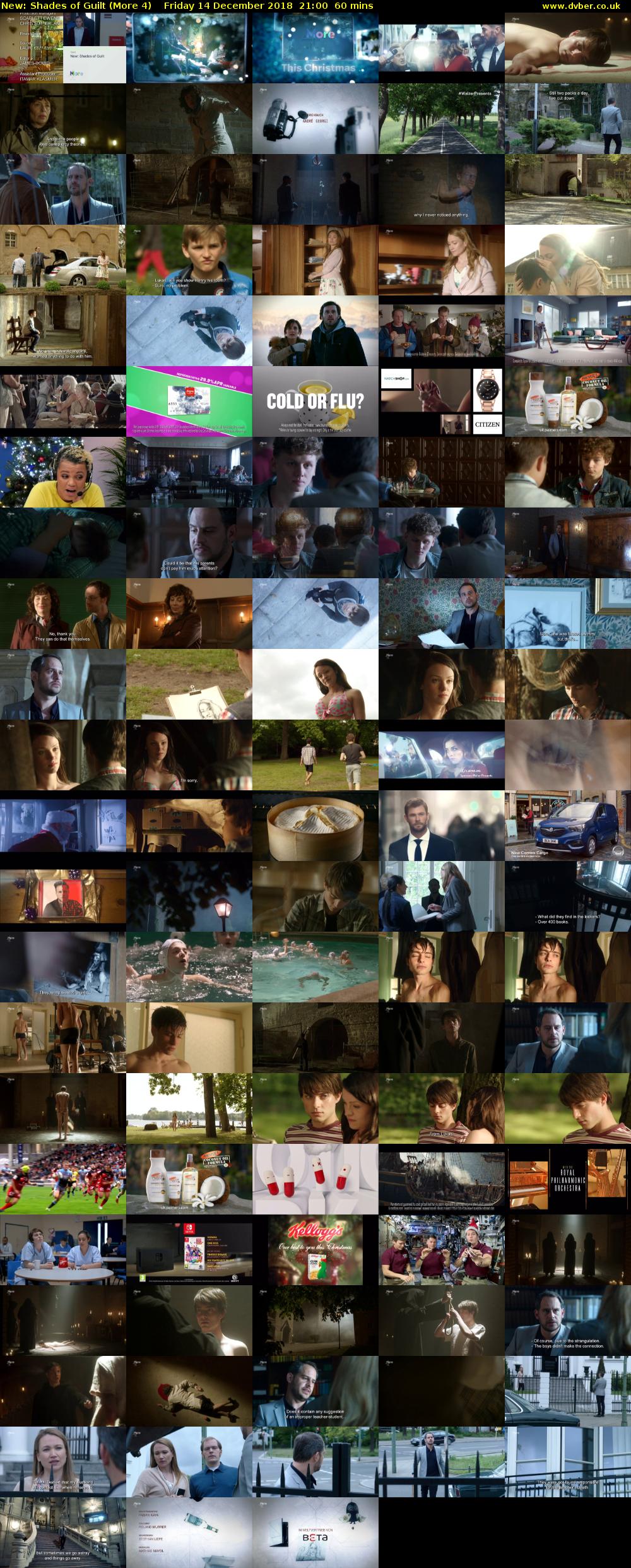 Shades of Guilt (More 4) Friday 14 December 2018 21:00 - 22:00