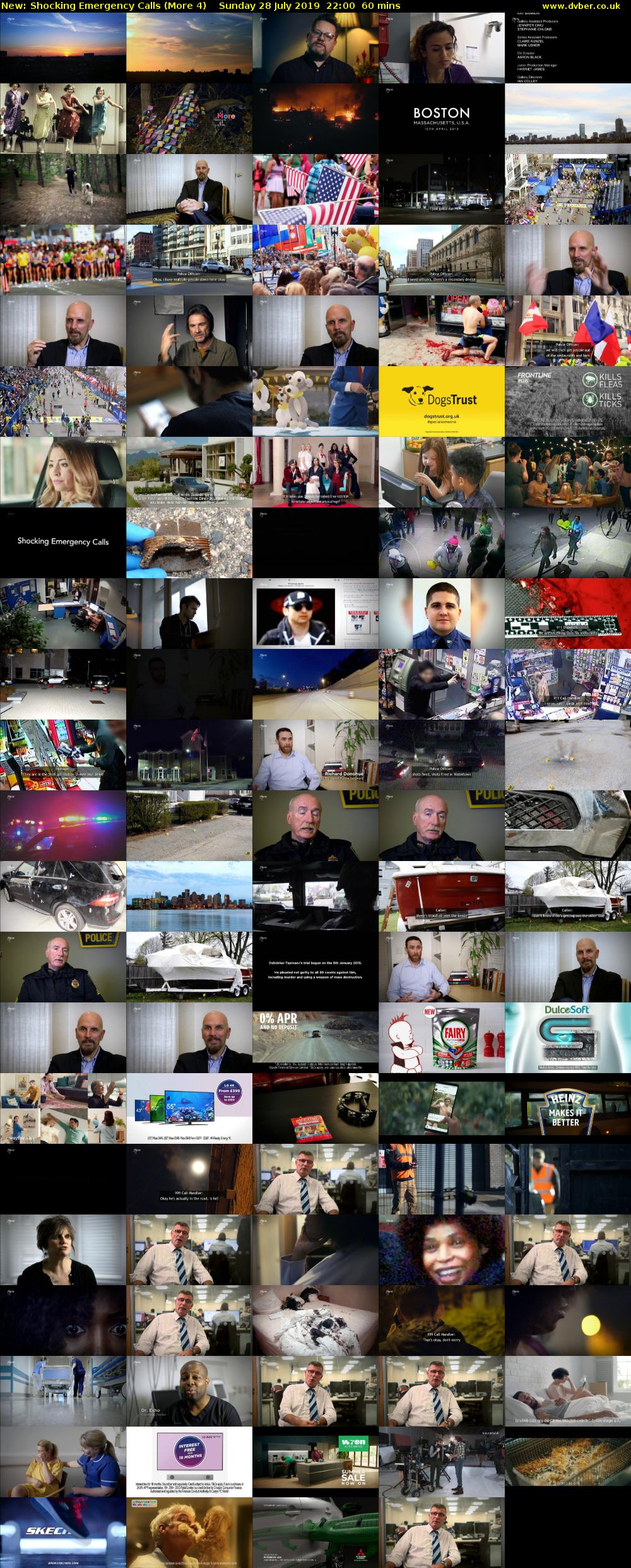 Shocking Emergency Calls (More 4) Sunday 28 July 2019 22:00 - 23:00