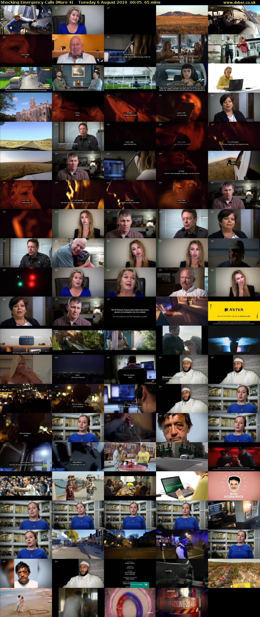 Shocking Emergency Calls (More 4) Tuesday 6 August 2019 00:05 - 01:10