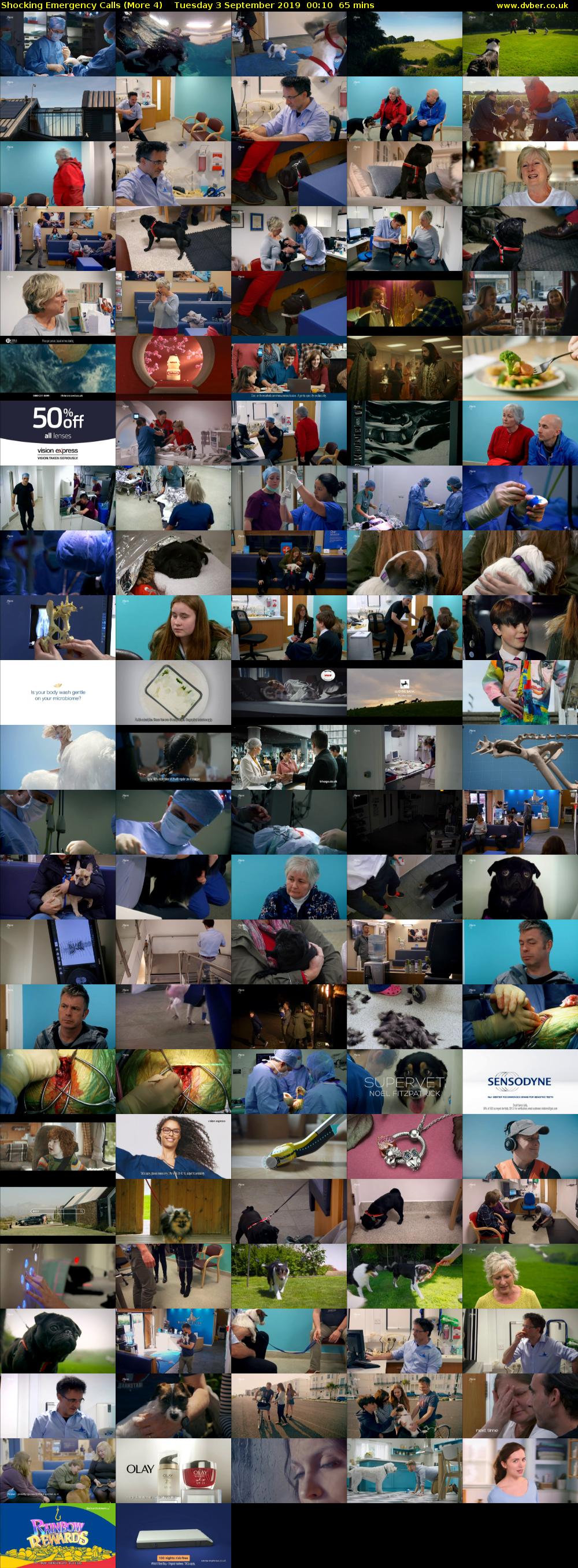 Shocking Emergency Calls (More 4) Tuesday 3 September 2019 00:10 - 01:15