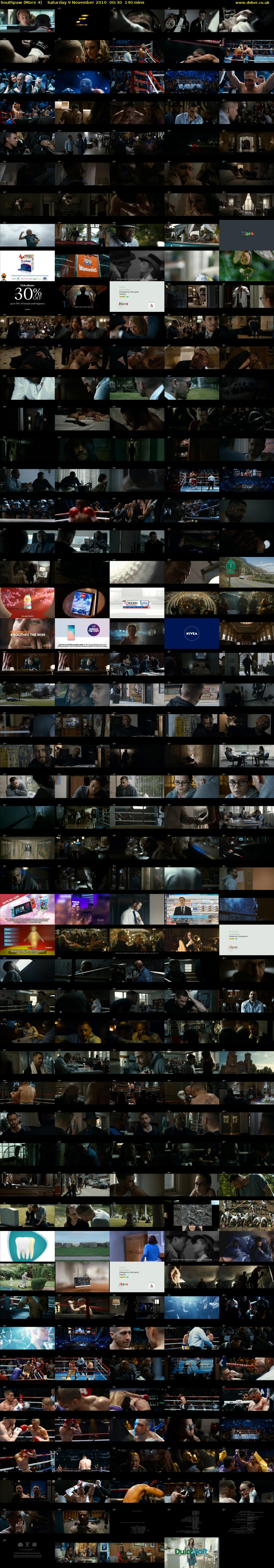 Southpaw (More 4) Saturday 9 November 2019 00:30 - 02:50