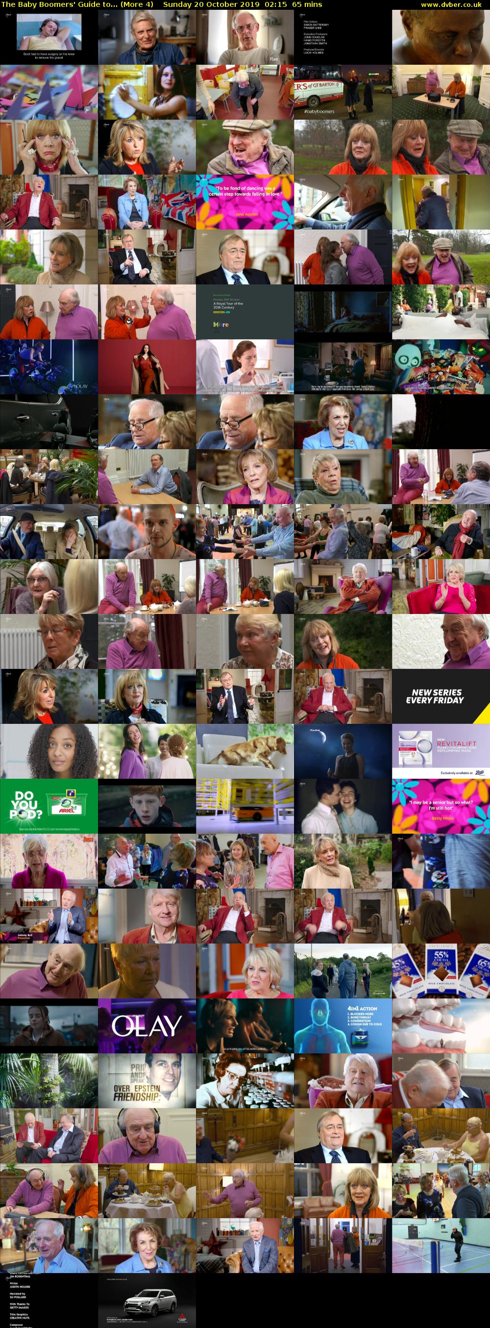 The Baby Boomers' Guide to... (More 4) Sunday 20 October 2019 02:15 - 03:20