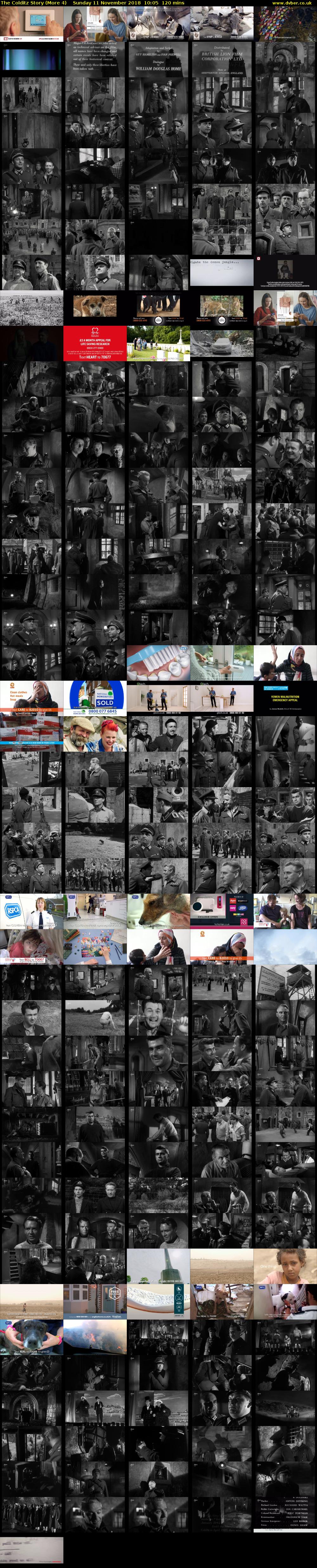 The Colditz Story (More 4) Sunday 11 November 2018 10:05 - 12:05