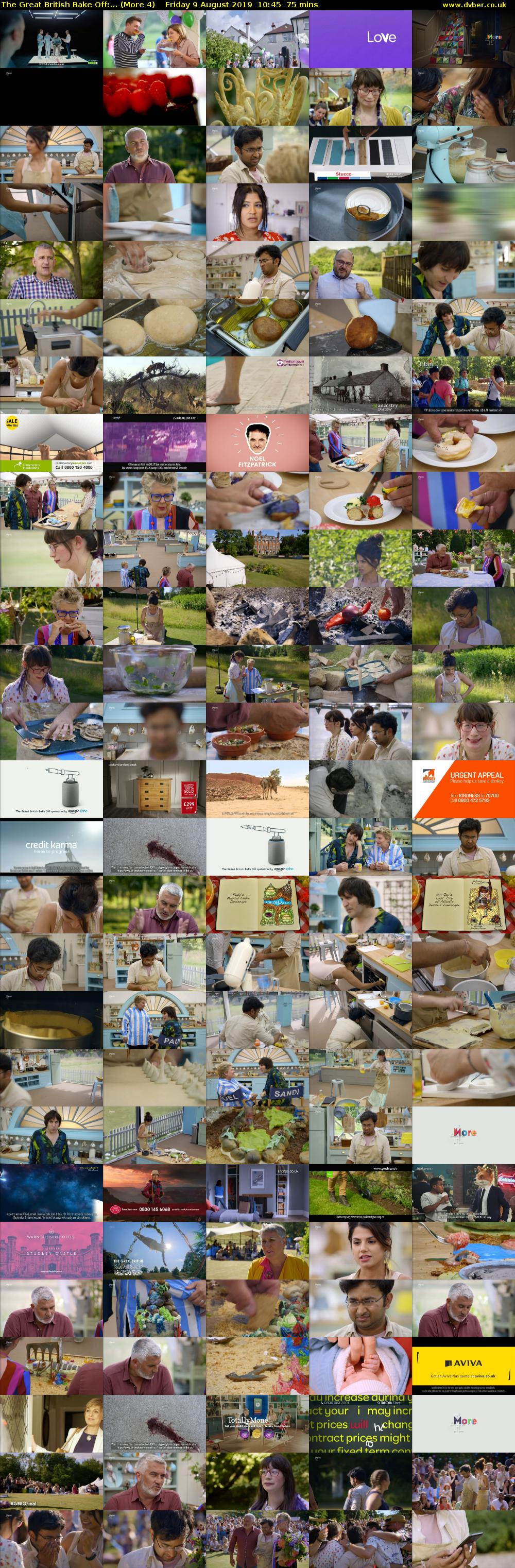 The Great British Bake Off:... (More 4) Friday 9 August 2019 10:45 - 12:00
