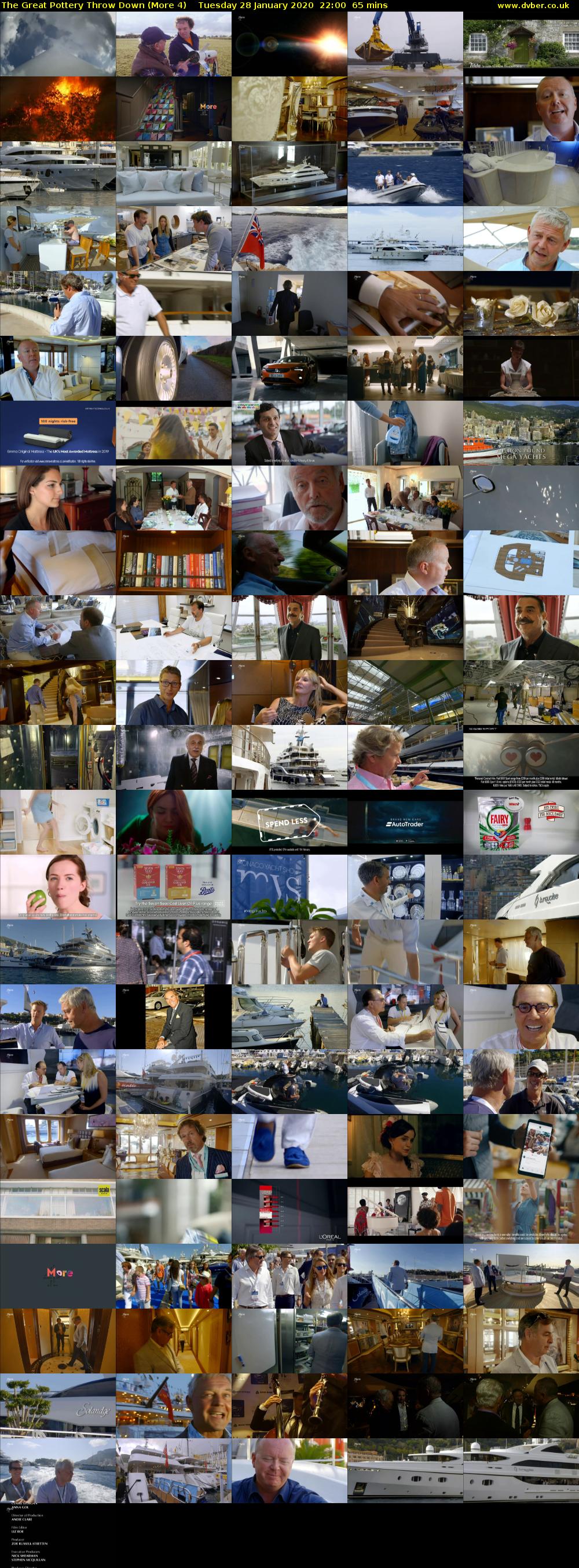 The Great Pottery Throw Down (More 4) Tuesday 28 January 2020 22:00 - 23:05