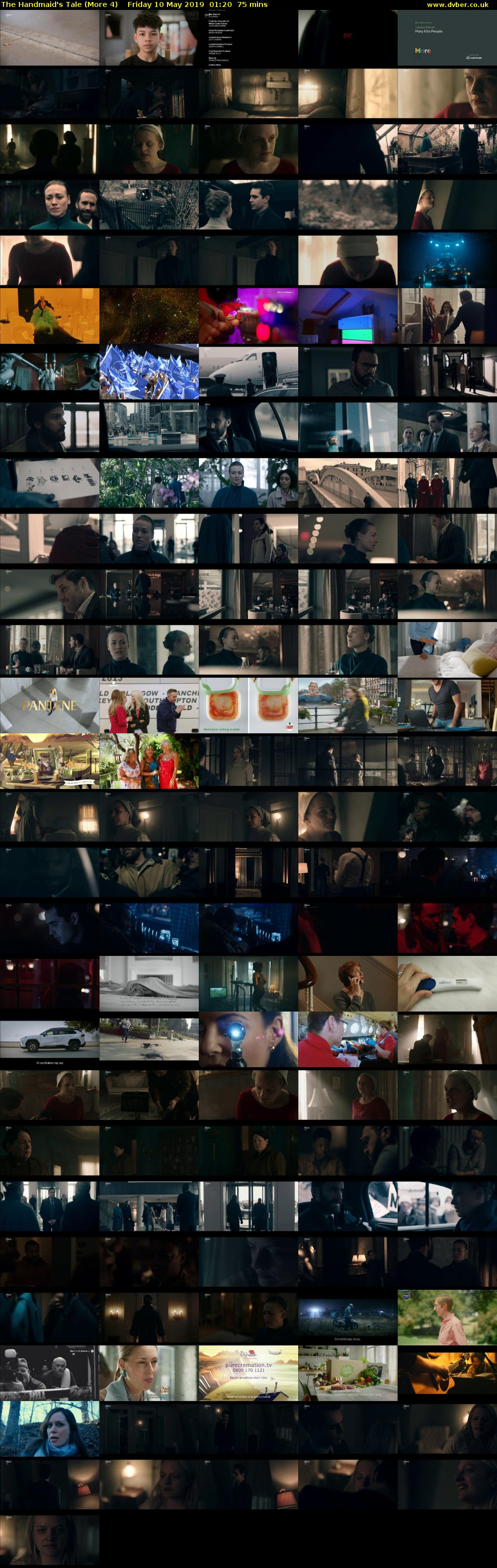 The Handmaid's Tale (More 4) Friday 10 May 2019 01:20 - 02:35