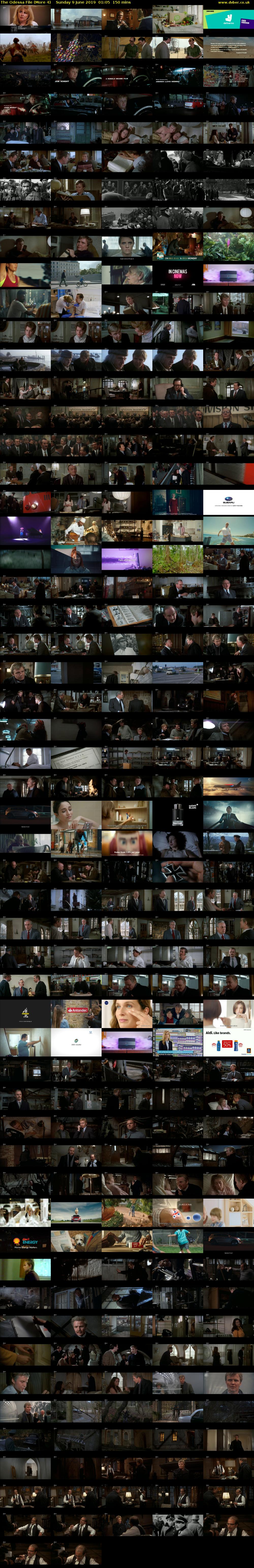 The Odessa File (More 4) Sunday 9 June 2019 01:05 - 03:35