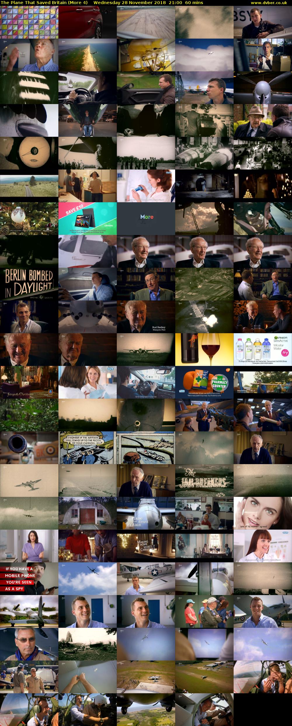 The Plane That Saved Britain (More 4) Wednesday 28 November 2018 21:00 - 22:00